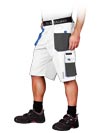 LH-FMN-TS | white-gray-blue | Protective short trousers