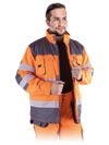 LH-FMNWX-J | orange-grey-black | Protective insulated jacket