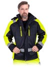 LH-ASKER | black-celadon | Protective insulated jacket
