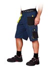 LH-FMN-TS | navy-black-yellow | Protective short trousers