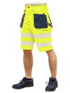 LH-FMNX-TS | yellow-navy blue-gray | Protective short trousers